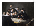 The Anatomy Lesson of Dr. Nicolaes Tulp, 1632 by Rembrandt van Rhijn