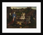 The Three Marys at the Sepulchre, c. 1440 by Hubert van Eyck