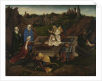 The Three Marys at the Sepulchre, c. 1440 by Hubert van Eyck