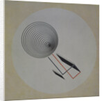 Proun 93. Floating spiral, 1924 by El Lissitzky