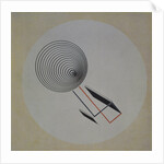 Proun 93. Floating spiral, 1924 by El Lissitzky