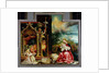 The Isenheim Altarpiece. Central panel: Concert of Angels and Nativity, 1506-1515 by Matthias Grünewald
