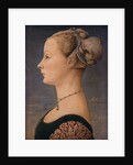 Portrait of a Woman, Second Half of the 15th cen by Piero del Pollaiuolo