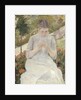 Young Woman Sewing in the Garden, 1880-1882 by Mary Cassatt