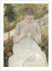 Young Woman Sewing in the Garden, 1880-1882 by Mary Cassatt