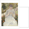 Young Woman Sewing in the Garden, 1880-1882 by Mary Cassatt