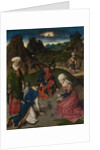 The Last Supper altarpiece: The Gathering of Manna (right wing), 1464-1468 by Dirk Bouts