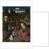 The Last Supper altarpiece: The Gathering of Manna (right wing), 1464-1468 by Dirk Bouts