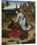 The Last Supper altarpiece: Elijah in the wilderness (right wing), 1464-1468 by Dirk Bouts