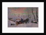 Shrovetide, 1916 by Boris Michaylovich Kustodiev