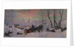 Shrovetide, 1916 by Boris Michaylovich Kustodiev