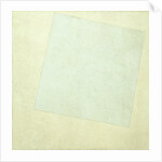 Suprematist Composition. White on White, 1918 by Kasimir Severinovich Malevich