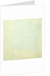 Suprematist Composition. White on White, 1918 by Kasimir Severinovich Malevich