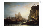 Venice at night, 1856 by Alexei Petrovich Bogolyubov