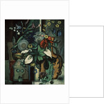 Still life with flowers and jug, 1929 by Ivan Vassilyevich Klyun