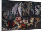 Fish, vine and fruits, 1916 by Konstantin Alexeyevich Korovin