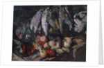 Fish, vine and fruits, 1916 by Konstantin Alexeyevich Korovin