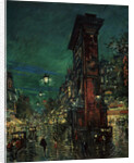Paris, Porte Saint-Denis, 1923-1939 by Konstantin Alexeyevich Korovin