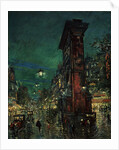 Paris, Porte Saint-Denis, 1923-1939 by Konstantin Alexeyevich Korovin
