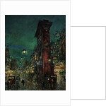Paris, Porte Saint-Denis, 1923-1939 by Konstantin Alexeyevich Korovin