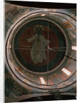 Jehovah. Dome painting in the Archangel Michael Cathedral of the Moscow Kremlin, 1652-1666 by Ancient Russian frescos
