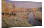 Golden autumn, 1895 by Isaak Ilyich Levitan