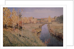 Golden autumn, 1895 by Isaak Ilyich Levitan
