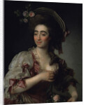 Portrait of the opera singer Anna Davia Bernucci, 1782 by Dmitri Grigorievich Levitsky