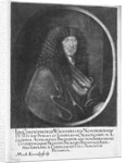 Portrait of Johann Christoph Wagenseil, End of 17th cen by Georg Fenitzer