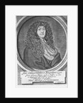 Portrait of Johann Christoph Wagenseil, End of 17th cen by Jacob von Sandrart