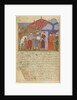 The siege of Beijing. Miniature from Jami al-tawarikh (Universal History), ca 1430 by Anonymous