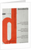 Poster for the First documenta Exhibition in 1955, 1955 by Anonymous