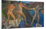 Hauling the nets, 1914 by Suzanne Valadon