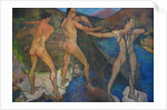Hauling the nets, 1914 by Suzanne Valadon