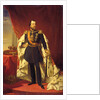 William III, King of the Netherlands, 1856 by Nicolaas Pieneman