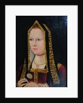 Elizabeth of York, ca 1502 by Anonymous