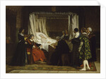 Queen Isabella I of Castile dictating her last will and testament, 1864 by Eduardo Rosales Gallina