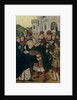 King Ferdinand I of Castile welcomed Saint Dominic of Silos, 1478-1480 by Bartolomé Bermejo