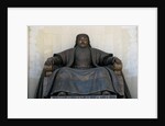 Seated statue of Chingis Khan at the Parliament Building in Ulan Bator, 2005 by Anonymous