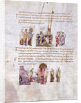 The Council of Constantinople (Triumph of Orthodoxy) in 843 (Miniature from the Madrid Skylitzes), by Anonymous