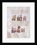 The Council of Constantinople (Triumph of Orthodoxy) in 843 (Miniature from the Madrid Skylitzes), by Anonymous