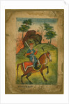 Indian armed cavalryman, c. 1500 by Indian Art