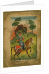 Indian armed cavalryman, c. 1500 by Indian Art