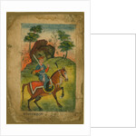 Indian armed cavalryman, c. 1500 by Indian Art