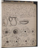 The Schliemanns diary contains sketches of discoveries, 1873 by Heinrich Schliemann