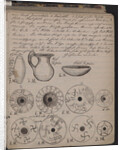 The Schliemanns diary contains sketches of discoveries, 1873 by Heinrich Schliemann