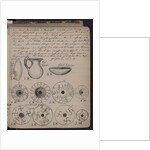 The Schliemanns diary contains sketches of discoveries, 1873 by Heinrich Schliemann