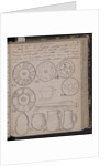 The Schliemanns diary contains sketches of discoveries, 1873 by Heinrich Schliemann