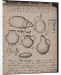 The Schliemanns diary contains sketches of discoveries, 1873 by Heinrich Schliemann