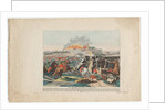 The Battle of Eckau on 19 July 1812 by August Friedrich Andreas Campe